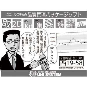 製造業・品質管理部門のソフト 競争力のある製品を創り出す ソフトウェア